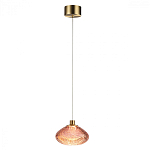 Подвесной светильник с прозрачным стеклянным плафоном округлой формы Effervia  варинант исполнения - 4 | Loft Concept в Тюмени