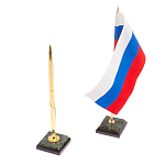 Настольный письменный набор из нефрита на ножках Executive Recruitment варинант исполнения - 4 | Loft Concept в Тюмени