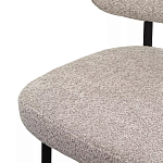 Стул мягкий с серо-бежевой буклированной обивкой Inspiration from Provence варинант исполнения - 6 | Loft Concept в Тюмени