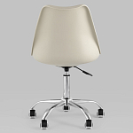 Офисный стул на металлическом основании EGGERY Beige варинант исполнения - 4 | Loft Concept в Тюмени