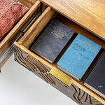 Комод с выдвижными ящиками и фактурным фасадом Termite варинант исполнения - 6 | Loft Concept в Тюмени