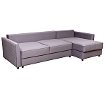 Диван трехместный раскладной Giorgio Sofa серый варинант исполнения - 2 | Loft Concept в Тюмени