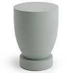 Приставной столик из массива манго Tom-tom Grey варинант исполнения - 1 | Loft Concept в Тюмени