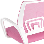 Офисное кресло с основанием из белого пластика Desk chairs Pink варинант исполнения - 7 | Loft Concept в Тюмени