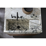 Кухонный гарнитур из массива дуба и камня Ratio Dada Engenereed варинант исполнения - 7 | Loft Concept в Тюмени